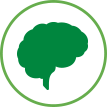 Logo neurocirugía verde